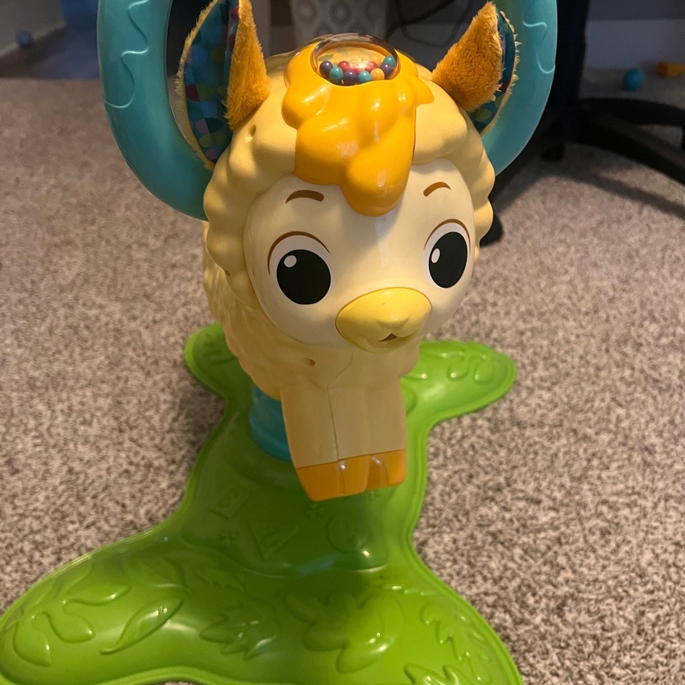 Colorful Llama Rocker Toy